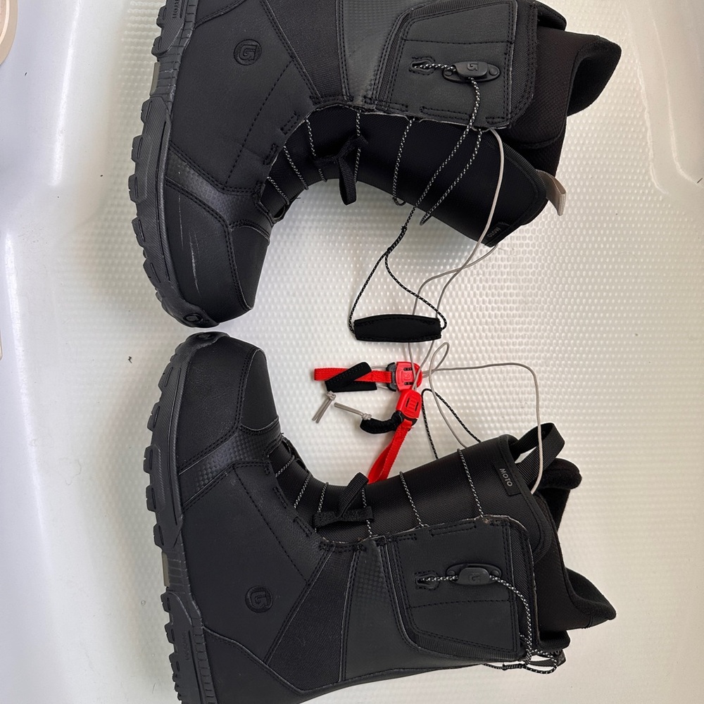 Burton Moto Imprint 1 Snowboard Boots - Black Size 9